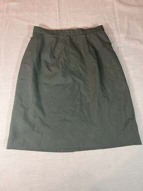 DSCP Garrison Collection Military Women's Dress Skirt Green Size 12T